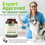 Lignans For Life Flaxseed and SDG - Omega 3 Fatty Acids, Fiber Antioxidants - Helps Improve Shiny Coat, Digestive and Heart Health, 25mg, 90 Capsules, 1 Pack