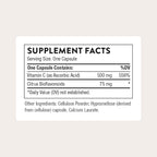 THORNE - Vitamin C 500 mg - Blend of Vitamin C and Citrus Bioflavonoids from Oranges - Supports Immune System, Cellular Energy Production & Collagen Production* - Third-Party Certified - 90 Servings