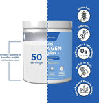 Vitamin Bounty Multi Collagen Peptides Powder for Men & Women (Complex Plus) - 5 Types Hydrolyzed Collagen Protein - Probiotics, Vitamin C & Hyaluronic Acid - Grass Fed Bovine Supplements, 50 Servings