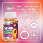 CoQ10 Gummies for Adults - Coenzyme Q10 100mg Per Serving - 3X Strength, High Absorption Antioxidant Supplement for Heart Health Support & Energy Production - Co Q10 (Coq 10) Supplements - 30 Gummies