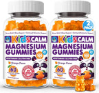 DR. MORITZ Sugar-Free Calm Magnesium Gummies for Kids and Adults - Non-GMO Magnesium Citrate Gummies - Orange Flavor - 2-Pack (120 Count)