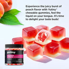 Calcium Citrate Filled Gummies, Extra Absorption Calcium Citrate 1000mg with Vitamin D3, K2 & Magnesium, Chewable Supplement for Bone, Muscle Health, 60 Count