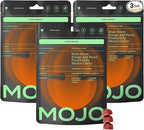 Mojo Extra Strength Focus Gummies with Lion’s Mane, Panax Ginseng, Ginger Root, Cordyceps, SAM-e, and Nootropics, Energy and Focus Supplement, Vegan, Strawberry Tangerine (3 Pack)