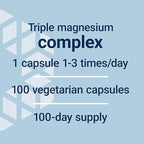 Life Extension Magnesium Caps, 500 mg, Magnesium Succinate, Heart Health, Healthy Bones, Metabolism Support - Pack of Two - 2 x 100 Vegetarian Capsules