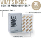 Lean Peptide Supplement | Supports Overall Wellness, Normal Muscle Health & Active Lifestyles | Bioactive Peptide Blend | Clean, Non-GMO Formula | 30 Servings for Daily Nutrition