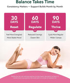 Inositol Supplement for Women, Myo-Inositol & D-Chiro Inositol 40:1, PCOS Support with Berberine, MTHF Folate & Vitamin D3, Supports Ovarian Health, Hormonal Balance & Regular Cycles, 120 Capsules