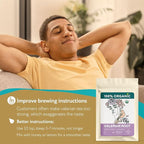Valerian Root Tea Organic (40 Tea Bags) - Valeriana Herb – Calming Herbal Infusion for Sleep, Healthy Stress Response - Te para Dormir de Noche