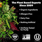 PlantFusion Complete Vegan Protein Powder - Plant Based Protein Powder with BCAAs, Digestive Enzymes and Pea Protein - Keto, Gluten Free, Soy Free, Non-Dairy, No Sugar, Non-GMO - Cookies & Cream 2 lb