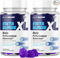 (2 Pack) Insta Surge XL Gummies, Official InstaSurge XL Gummys with All Natural Ingredients, Insta SurgeXL Advanced Formula Health Supplement Max Strength Active Lifestyle Multivitamin (120 Gummies)