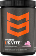 MTN OPS Ignite Energy Drink Powder, Gluten Free Nootropic Supplement Drink Mix, L Arginine, L Citrulline, Caffeine & Nootropic Sugar Free Drink Mix, 45 Servings, Pink Lemonade