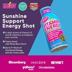 Vitamin Energy Vitamin D Extra Strength Energy Shot Mixed Berry 10 Pack, 260mg Natural Caffeine, B-Complex, Vitamin D, Wellness Support, Keto, Zero Sugar, Gluten-Free Vegan Kosher, 1.93 fl oz
