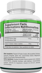 Estrogen-Blocker Supplement & Natural Anti Aromatase Inhibitor Pills for Men & Women DIM (Diindolylmethane) & Indole 3 Carbinol (I3C) Supplements for Hormone Balance