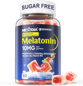 Nextdia Sugar Free Melatonin Gummies 10mg 20mg Magnesium Glycinate Melatonin for Adults, Ashwagandha, L-Theanine, B6, B12, Lemon Balm and Chamomile for Deep Relaxation, Antioxidant, Vegan, 60 Day