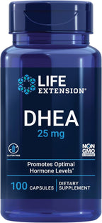 Life Extension N-Acetyl-L-Cysteine (NAC), Immune, Respiratory & DHEA 25 mg – Supplement for Hormone Balance, Immune Support, Sexual Health, Bone & Cardiovascular Health