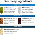 Elo Sleep Gummies for Deep Recovery & Restful Sleep | Magnesium, L-Theanine & Low-Dose Melatonin | Non-Groggy Formula, Wake Refreshed | Sugar-Free, Vegan, Non-GMO | 28 Servings