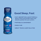 Dream Water Sleep Shots (24 Count) Sleep Aids for Adults - 5mg Melatonin, GABA, 5-HTP - Natural Snoozeberry Flavor (Blue Raspberry) - Liquid Melatonin Supplement - Zero Sugar & Gluten Free - 2.5 oz