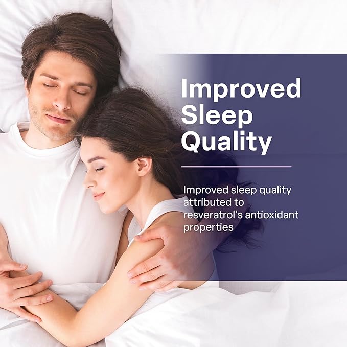 Sleep Supplement - Sleep Medicine for Adults with Melatonin, Resveratrol, Magnesium & Zinc