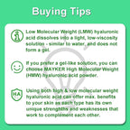 MAYKER Pure Hyaluronic Acid Powder, 1.41 oz | Low Molecular Weight, Cosmetic Grade | For DIY Serums, Creams, Moisturizers | Clear, Watery Texture After Fully Dissolved