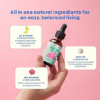 JoySpring DetoxZee Zeolite for Kids – Zeolite Clinoptilolite Drops with Cyanocobalamin B12 & Vitamin D3 Kids Support – Natural Berry Flavor Liquid | (2fl oz) 60 Servings