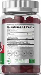 Horbäach Beet Root Gummies | Advanced Formula | 100 Count | Vegan, Non-GMO & Gluten Free | Strawberry Flavor