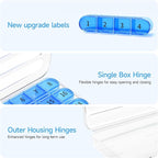 Zoksi Monthly Pill Organizer 1 Times a Day, 30 Day Pill Box Organizer,One Month Pill Case for Travel, 31 Day Daily Medcine Container for Vitamins, Supplement & Medication