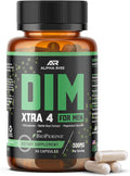 DIM XTRA 4 - 300 mg Estrogen Blocker for Men & Aromatase Inhibitor | Testosterone Hormone Restorer & Energy Booster | With Magnesium, Nettle and Sulforaphane Broccoli Extract