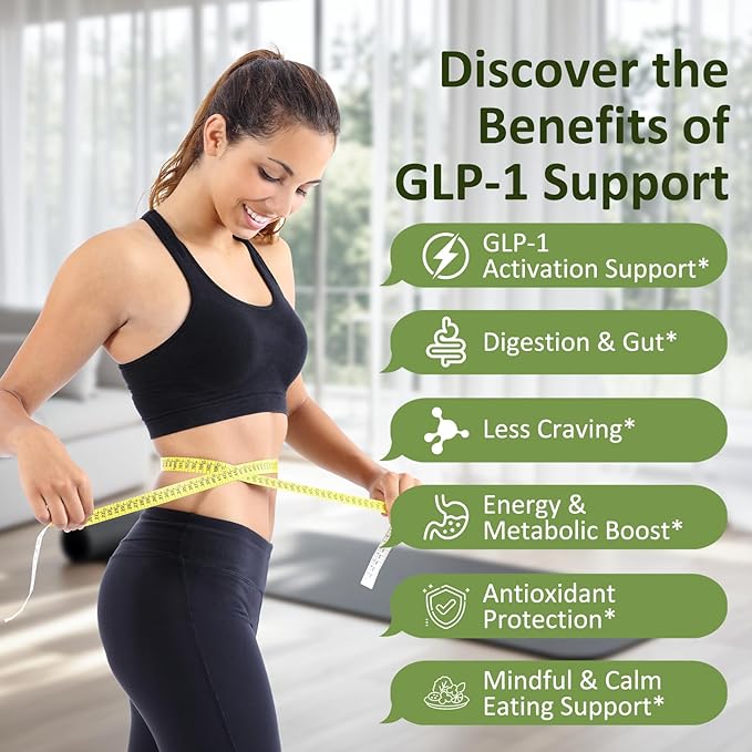 GLP1 Supplement | GLP Gummies Activates GLP-1 & AMPK with Akkermansia Probiotics, Berberine&More,Gut Health, Energy & Metabolism - 2 Pack, 180 Gummies