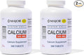Major Oyster Shell Calcium 500 mg - Daily Calcium Supplement - 300 Tablets (2-Pack)