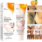 Vitamin C Skin Whitening Cream,Dark Spot Remover for Face,Skin Lightening Cream for Intimate Areas,Neck,Armpit,Elbow, Inner Thigh and Knees,Improve Underarm Dullness Odor