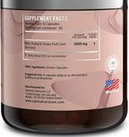 Optimal Carnivore Grass Fed Beef Liver Capsules, Freeze Dried in Convenient Pills, 180 Capsules, Desiccated Supplement
