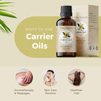 White Naturals Sunflower Seed Oil, Pure and Natural, Cold-Pressed, for Skin Care, Massage, Hair Care, and to Dilute Essential Oils, 4 fl oz