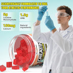 Creatine Monohydrate Gummies HMB Supplements for Men - Creatine and HMB Supplement for Boost Strength Performance Build Muscle Supports and Muscle Growth & Recovery