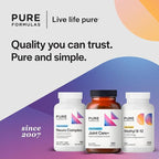 PureFormulas Joint Care + - Premium Joint Support Supplement with Hyaluronic Acid, Glucosamine, MSM, Green Lipped Mussel, Turmeric & More - Non-GMO Formula for Adults (120 Capsules)