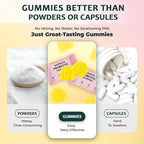 Premium Feminine Balance Gummies for Women, Feminine Balance & Digestive Support, Immune Support, Vegan & Gluten Free, Hawaiian Pineapple Flavor, 30 Gummies