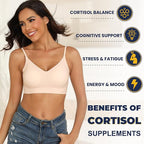 Totaria Cortisol Supplement with Ashwagandha,Magnesium,Rhodiola Rosea,L Theanine,Hormone Balance for Women 120 Vegan Capsules (Pack of 1)