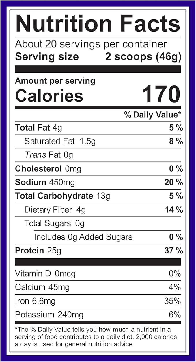 Vega Original Essential Protein - 25g Plant-Based Protein, Creamy Chocolate, 20 Servings, Vegan Non-GMO Drink Mix, Smoothie & Shake Ready, Gluten Free, Dairy Free, 32.5oz (Packaging May Vary)