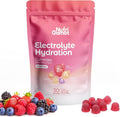 Electrolyte Hydration Gummies Sugar Free | Mixed Berry Flavor - 5 Essential Electrolytes for Runners, Post-Workout Recovery & Endurance – Energy Support Chews, Great Taste, 60 Gummies