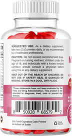 healblend Myo & D-Chiro Inositol Gummies - PCOS Support for Women, Hormone Balance, Fertility & Ovulation - with Methylfolate, Vitamin D3, Zinc, Evening Primrose - Strawberry, Sugar-Free, 60ct (3)