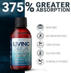 Living Silica ORGONO Silica Drops – Travel Size | Vegan & Mineral-Based Formula | 100mL