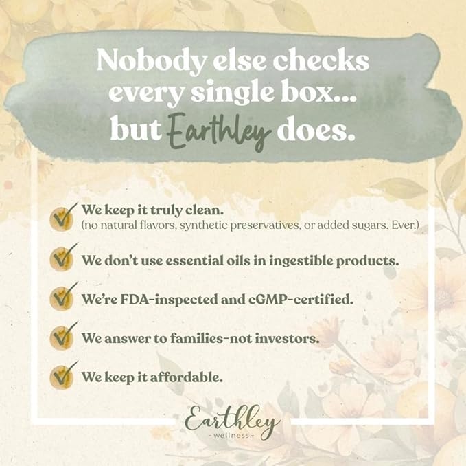 Earthley Wellness Postpartum Balance, Supports and Balances Female Hormones, Supports Postpartum Recovery, Smooths Out Mood Swings, Essential Herbs Like Dandelion Root, Catnip, & Alfalfa (2oz)