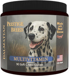 Dalmatian Multivitamins, 90 Count, Made in the USA with Real Bacon