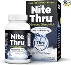 Advanced Sleep Aid Melatonin Dietary Supplement, 10mg Capsules, 60 Count