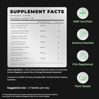 Auric Herbal Liver Support Supplement | Milk Thistle (Silymarin), Turmeric, Garlic, Ginger for Liver Health | Advanced Detox & Cleansing Formula for active Liver | 40 Tablets | Plant Based Gluten-Free
