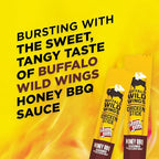 Slim Jim Chicken Sticks, Buffalo Wild Wings Honey BBQ Seasoned, 7g Protein per Serving, Snack Size, Easter Basket Stuffer for Men, 0.28 oz. (14 Count)