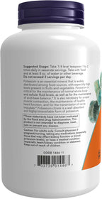 NOW Supplements, Potassium Citrate Powder, Supports Electrolyte Balance and Normal pH*, Essential Mineral, 12-Ounce