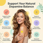 Dopamine Patches Extra Strength – 90 Count Plant-Based Vegan Mood Balance Patch for Men & Women – Supports Dopamine & Serotonin Balance – 3 Months Supply