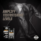 PMD Methyl Andro Hardcore - Support Testosterone for Lean Muscle & Strength Gains-Weightlifting and Workout Performance- Dietary Supplement (90 Capsules)