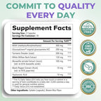 VITAL NUTRITIVE Joint Support Supplement for Men and Women – Glucosamine, MSM, Hyaluronic Acid, and Turmeric – Supports Joint Health – 30 Days Supply