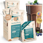 SuperFood Meal Replacement for Women - All-In-One Protein Powder with Greens & Vitamins & Collagen | Chocolate Protein Shake & Supplement Snack for Women's Health, Energy, Focus, Beauty, Mood, No Added Sugar  (1 Sample Packet, Chocolate)