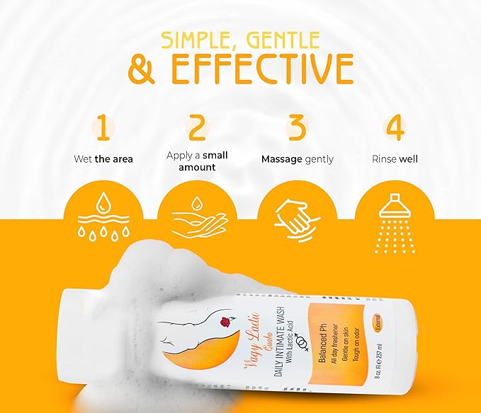 Vagy Rejuvenation Vagy Lactic Feminine Wash with Lactic Acid & Calendula – Gentle Intimate Wash Women pH Balance – Refreshing Vaginal Cleanser – 8 oz (8 oz, Cuaba (Dominican Pine))